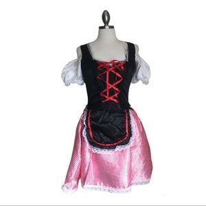 German Austrian Dirndl Dress Costume